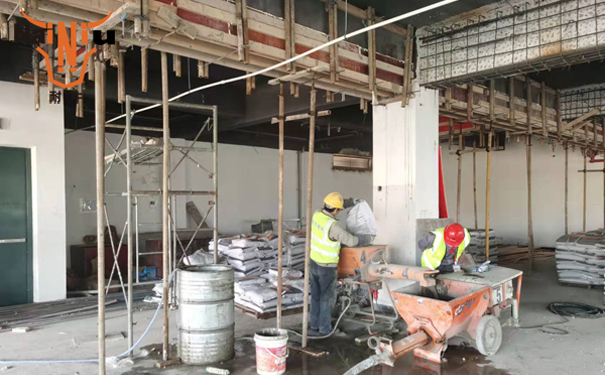 支座灌浆料养护时应避免强日光照射